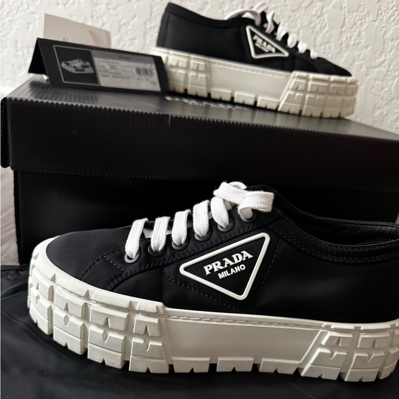 PRADA CALZATURE DONNA PLATFORM SNEAKERS - Picture 2 of 3